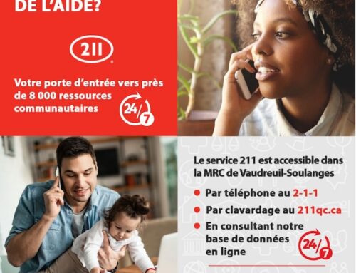 Vous cherchez de l&rsquo;aide? – Le service 211 est accessible dans la MRC de Vaudreuil-Soulanges