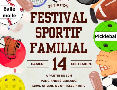 FESTIVAL SPORTIF FAMILIAL – Samedi 14 septembre 2024