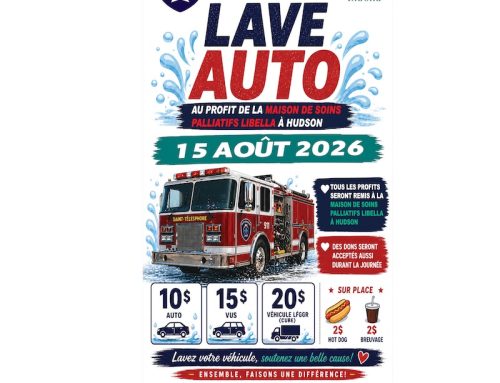 LAVE-AUTO au profit de la maison de soins palliatifs Libella à Hudson – 15 août 2026