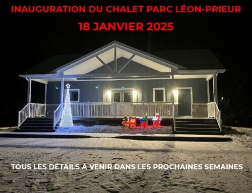 INAUGURATION DU CHALET PARC LÉON-PRIEUR  – 18 JANVIER 2025