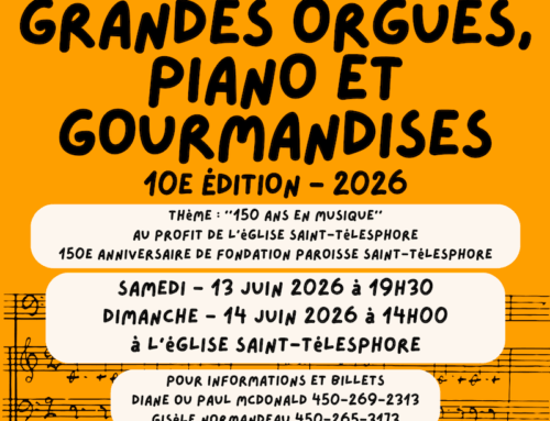 GRANDES ORGUES, PIANO & GOURMANDISES – 10e édition 13/14juin 2026