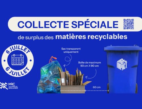 Collecte spéciale de surplus des matières recyclables – 6 juillet 2026
