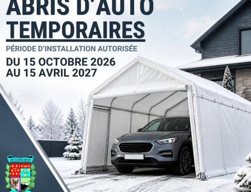 ABRI D’AUTO – 15 octobre au 15 avril