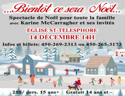 Spectacle de Noël pour toute la famille avec Karine McCarragher et ses invités – 14 décembre 2025