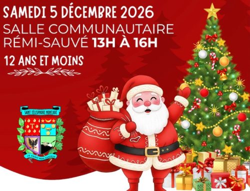 LE DÉPOUILLEMENT DE NOËL EST DE RETOUR! Date limite d’inscription : 30 octobre 2026