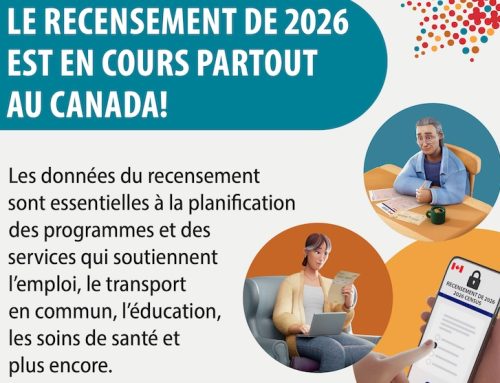 Le recensement de 2026 est en cours partout au Canada!