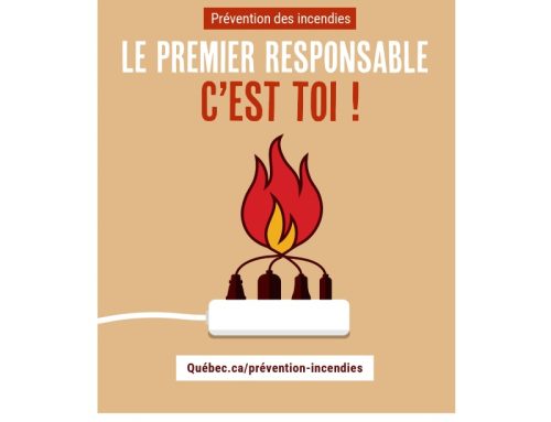 La Semaine de la prévention des incendies se déroulera du 4 au 10 octobre 2026.